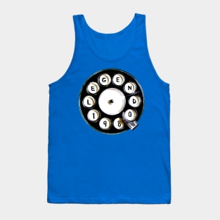 Retro Phone, 1980 Legend, Born in 1980 Tank Top